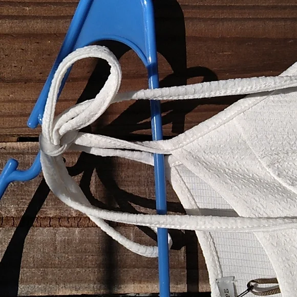 Nwt Cream Green Envelope Dress (S) - Picture 2 of 7